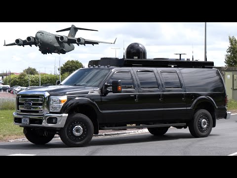White House command unit arrives in France before President Biden | D-Day 80th Anniversary 🇺🇸 🇫🇷
