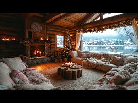 Smooth Christmas Jazz Lounge 🎄🎶 | Relaxing Holiday Vibes at Night