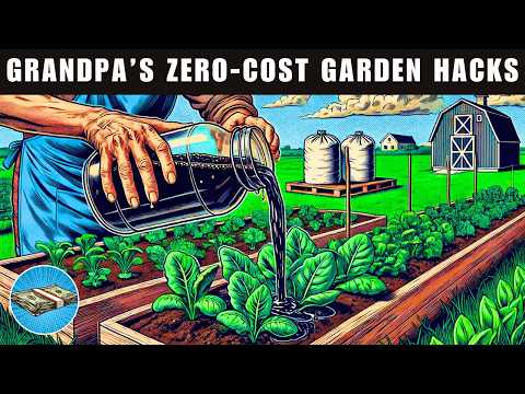 Grandpa's 49 FREE Gardening Hacks To Grow More Food With Less Work