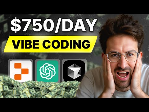 He makes $750 a day 'Vibe Coding' Apps (using Replit, ChatGPT, Upwork)
