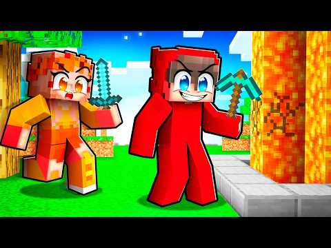 SPEEDRUNNER vs HUNTER BUT You Can Mine Anything!