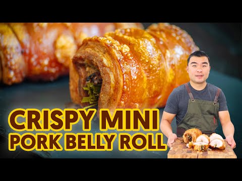 Crispy Mini Pork Belly Roll