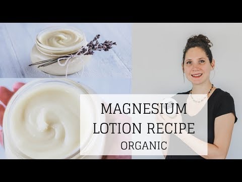 Magnesium Lotion Recipe | Bumblebee Apothecary