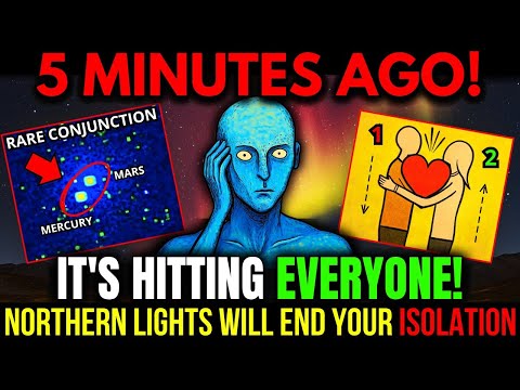 Mercury-Mars CONJUNCTION Is ISOLATING You… But THIS Aurora Borealis SHOWS You The RIGHT Path!