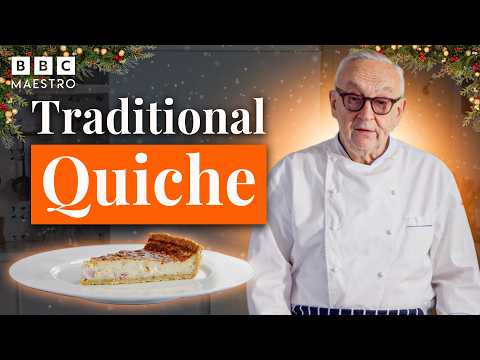 Traditional homemade Quiche Lorraine with Pierre Koffmann | Meet Your Maestro | BBC Maestro