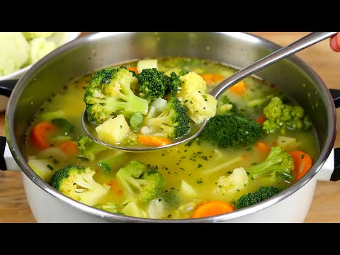 Diese Gemüsesuppe hat mir eine Operation erspart! Jetzt koche ich jeden Tag Suppe! 3 besten Rezepte