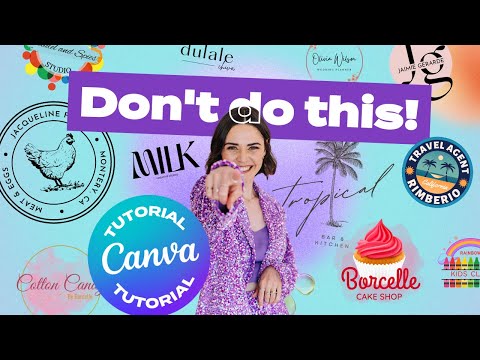 CANVA LOGO DESIGN: Do's & Don'ts from a Professional Designer (yes you can make your logo in Canva)