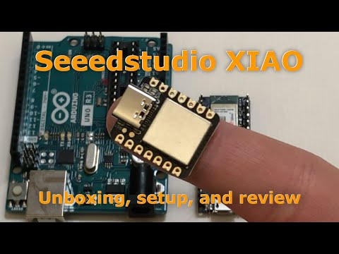 Unboxing and testing the Seeedstudio XIAO | nerdhut.de