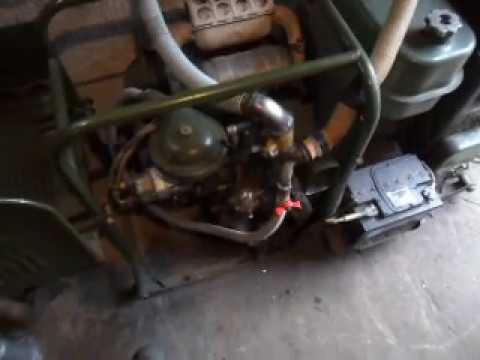 Газогенератор - рабочие моменты.