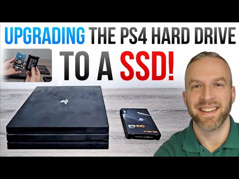 UPGRADE your PS4 hard drive to an SSD! | Installation Guide and Test