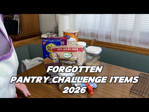 FORGOTTEN PANTRY CHALLENGE ITEMS