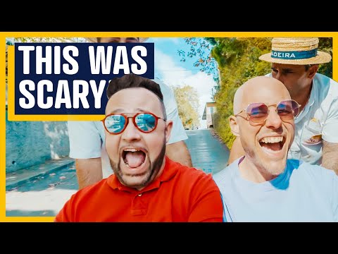 Toboggan Ride in Madeira: The WILDEST Cruise Vlog Yet!