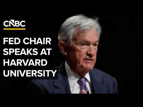 Federal Reserve Chair Jerome Powell speaks at Harvard University — 3/30/2026