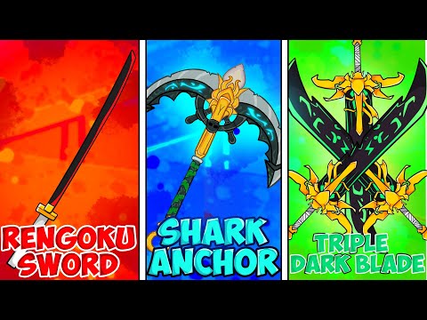 The BEST Swords From EVERY Sea In Bloxfruits...