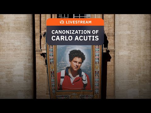 Livestream: Canonization of Carlo Acutis, the first millennial saint