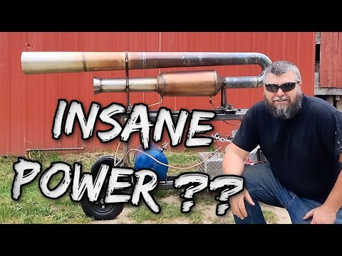 Testing My DIY Pulse Jet Engine for Real Thrust!