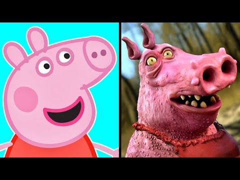 Жуткие Реалистичные Версии Мультперсонажей