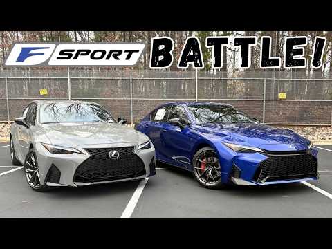2026 Lexus IS350 F Sport VS 2025 Lexus IS 350 F Sport