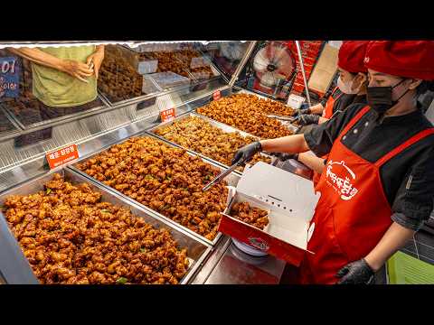 직접 만든 반죽에 소스까지?! 역대급 위생에 바삭한 가마솥 닭강정│Korean Sweet & Sour Chicken