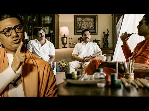बाला साहेब ने पाकिस्तानी Cricketer जावेद मियादाद को दी Warning | Thackeray | Superhit Movie Scene