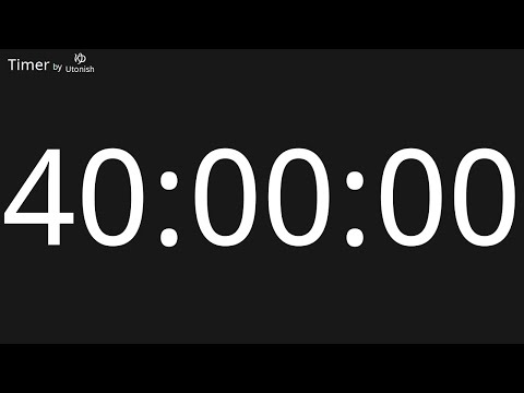 40 Hour Countdown Timer