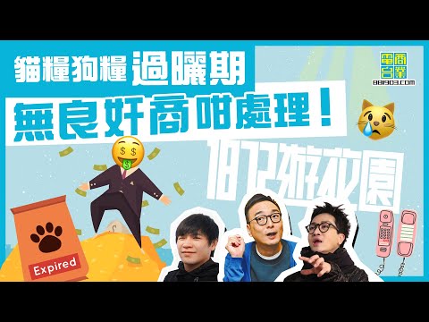 【一八七二遊花園｜落幾次仔後怨魂死纏細仔（上）】細路炸龜片引反感 灘叔怒斥轉發行為/無良寵物速遞公司 博大霧將過期貓狗糧……/阿Bu遠赴烏克蘭 仲見到英格蘭球星？