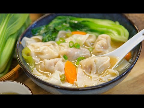 The Best Chicken Wonton Soup Recipe You'll Ever Make