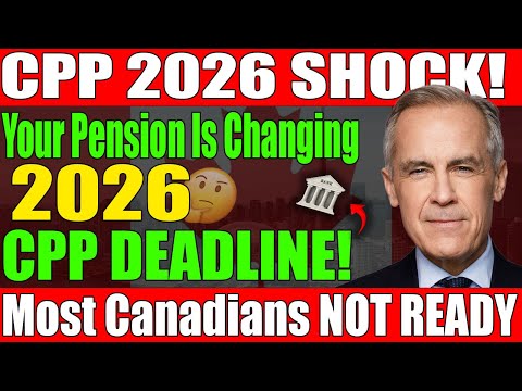🌩️🇨🇦 CPP SHOCK 2026: HUGE Changes Coming to Your Pension — Most Canadians Aren’t Ready!
