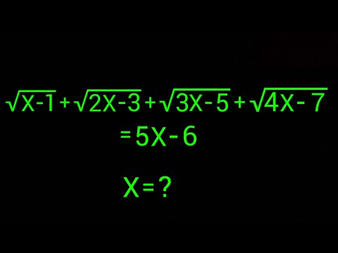 China | Can you solve this ? | Math Olympiad | X=?