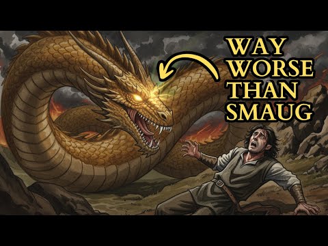 The Ancient Evil That Devoured Men's Souls | Mind Eating Dragon | LotR