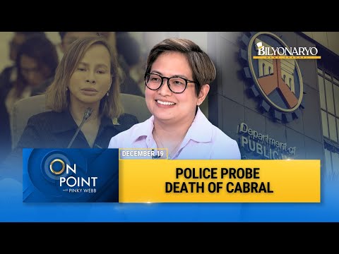 On Point: Police probe death of Cabral following alleged cliff fall | Cielo Magno