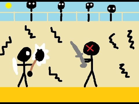 A bloody idiot re-enacts gladiator in Elder Scrolls 4: Oblivion