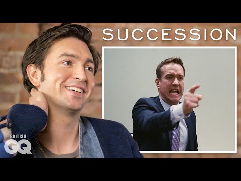 Succession's Nicholas Braun Reacts To Greg Breaking Up With Tom | Action Replay