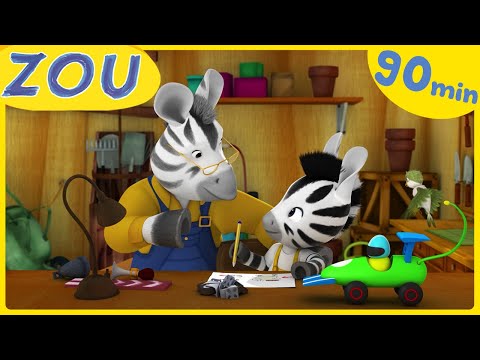 Зу — юный изобретатель! 💡 Гений из картона!| Зу на русском 🦓