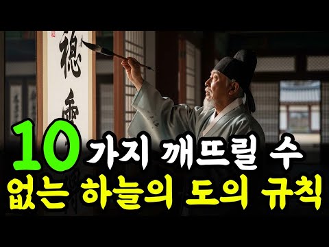 하늘의 도에는 깨뜨릴 수 없는 10가지 규칙이 있다 – 늦게 알면 후회뿐이다