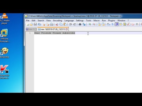 How to recover notepad++ unsaved lost crash file