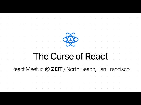 Ryan Florence: The Curse of React