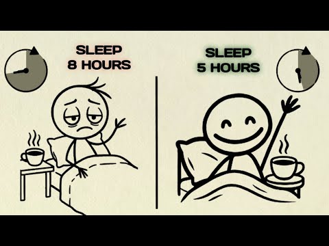 How to Sleep LESS Hours and Wake Up FRESH (Science-Backed)