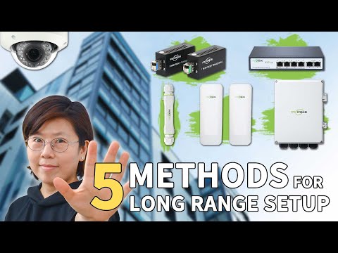 Setup IP Cameras beyond 328ft (Ultimate Guide)