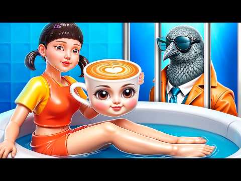 Кукла из Игры в Кальмара преображается в Балерину Капучину! Как сбежать из тюрьмы