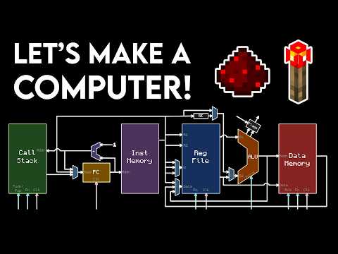 Introduction to Computing - Let's Make a Redstone Computer #1