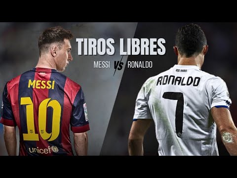 Messi VS Cristiano Ronaldo-Tiros Libres