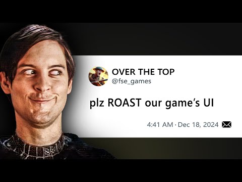 An indie dev asked me to DESTROY his game's UI, so I remade it