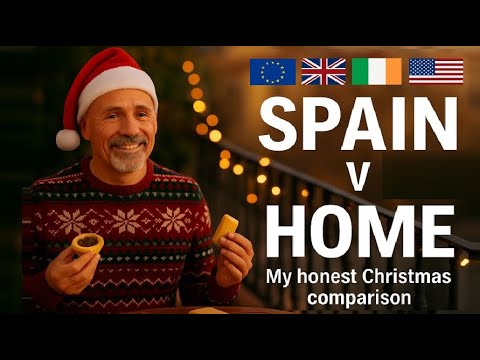 🎅CHRISTMAS IN SPAIN vs BACK HOME 🎄 My Real-Life Take as an Expat🎁