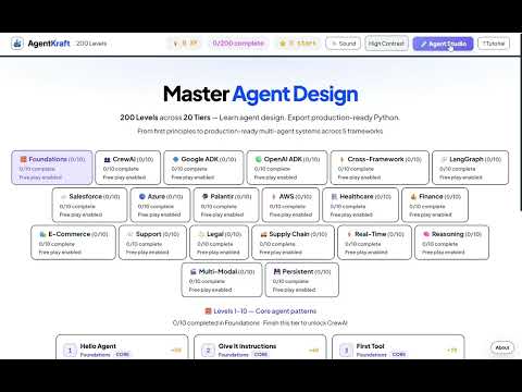 AgentKraft Agent Learning Tool