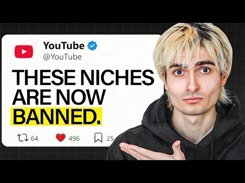 WARNING: These YouTube Niches Are Now BANNED