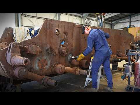 WWII KV-1S Heavy Tank Hull Side Strip Down