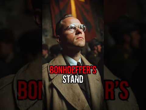 Charlie Kirk & Dietrich Bonhoeffer Courage to Stand! #CharlieKirk #bible #history #shorts
