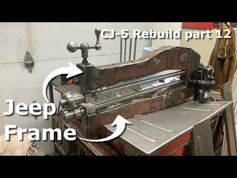 I made a Bead Roller out of part of my Jeep....To make parts for my Jeep (CJ-5 Rebuild Ep. 12)