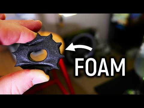 3D Printing Filaments that Flex, Bounce and FOAM!